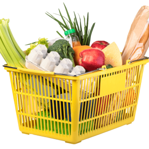 Paniers fruits et légumes